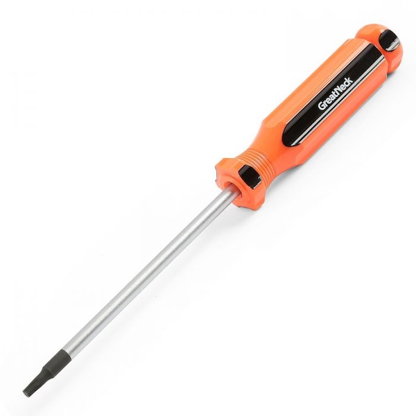 Great Neck T15 x 4 Inch Star Round Shank Screwdriver 73215 - main